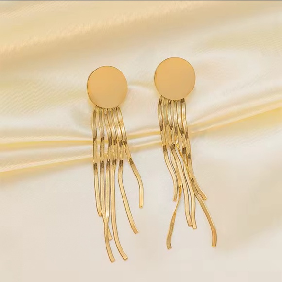 18k Gold plated stainless steel Earrings - Picture 7 of 7